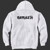 Namaste - Hanes 10 oz. 90/10 Cotton Full-Zip Hoodie