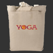 Yoga - Authentic Pigment 14 oz. Direct-Dyed Raw-Edge Tote