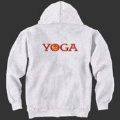 Yoga - Hanes 10 oz. 90/10 Cotton Full-Zip Hoodie