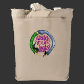 Stretch Your Limits - Authentic Pigment 14 oz. Direct-Dyed Raw-Edge Tote
