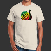 Rasta Snail - Gildan Ultra Cotton 100% Cotton T Shirt
